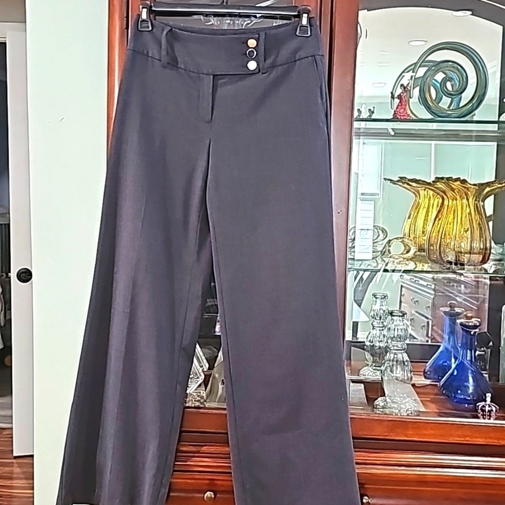 Alfani Dress Slacks Wide legs Grey size 4